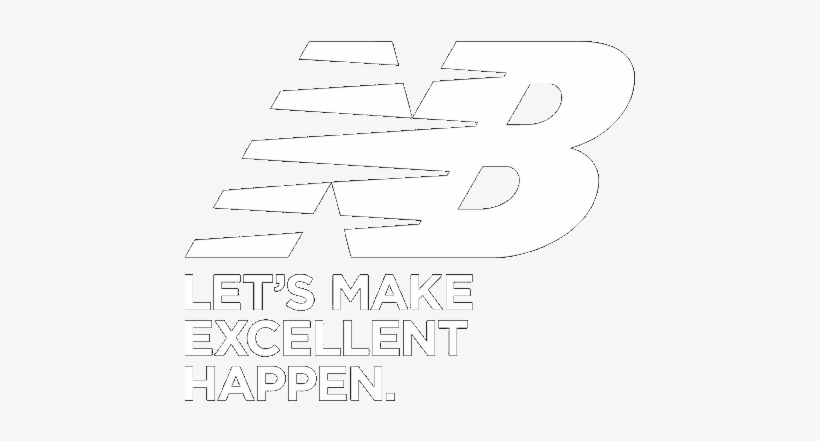 Rmr - White New Balance Logo Png, transparent png download