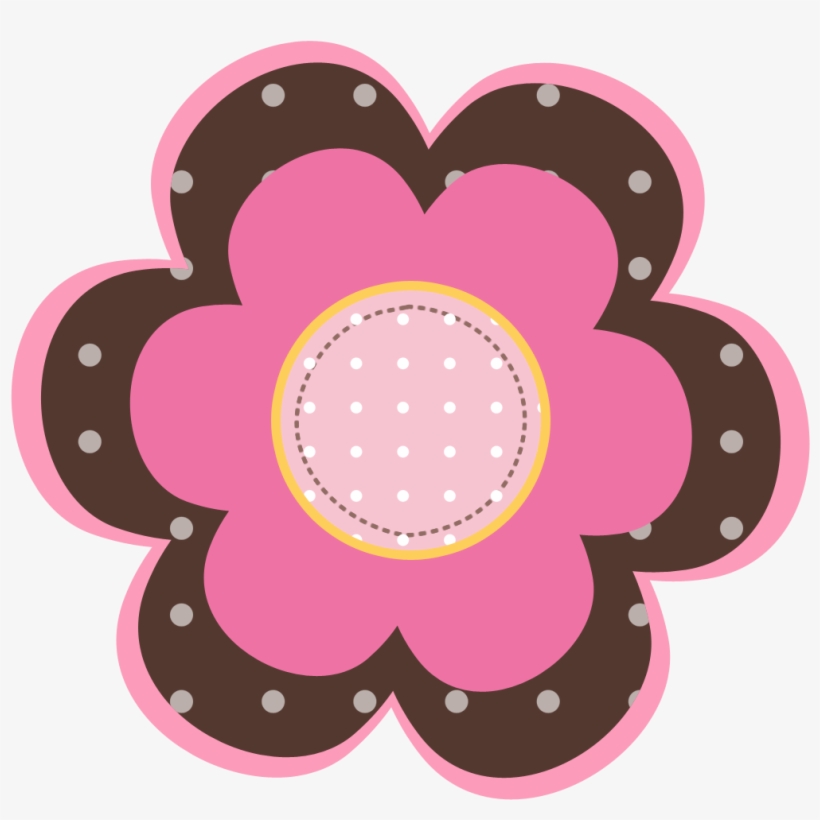 Trolls Clipart Flower - Fabric Flower Clipart, transparent png download
