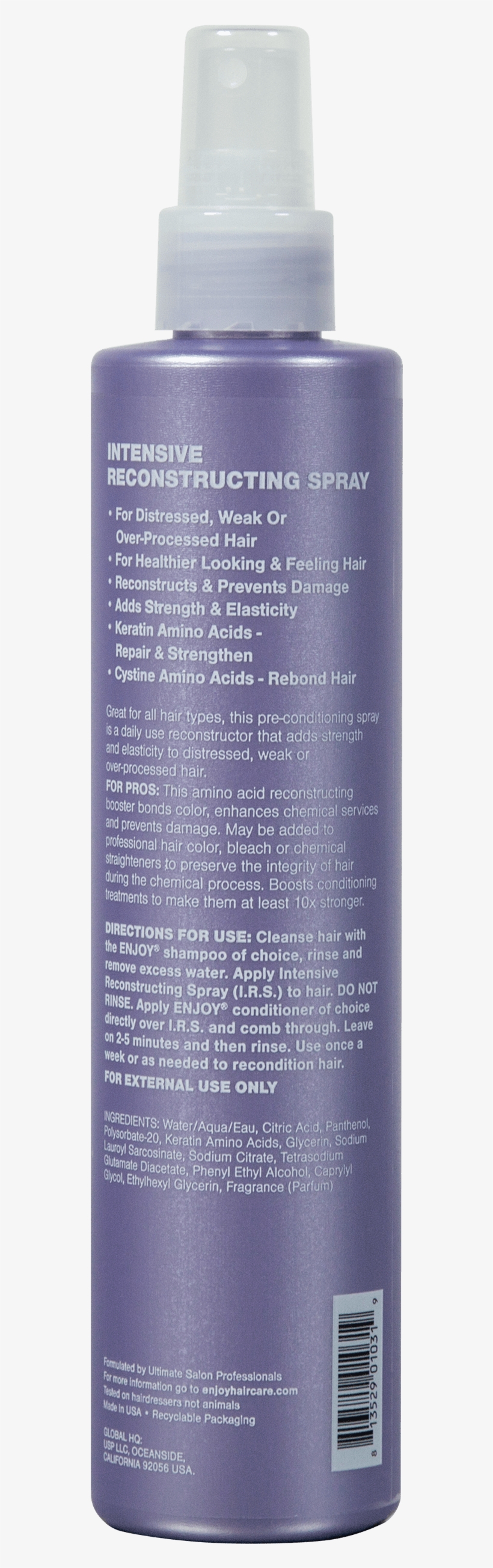 Intensive Reconstructing Spray - Cosmetics, transparent png download