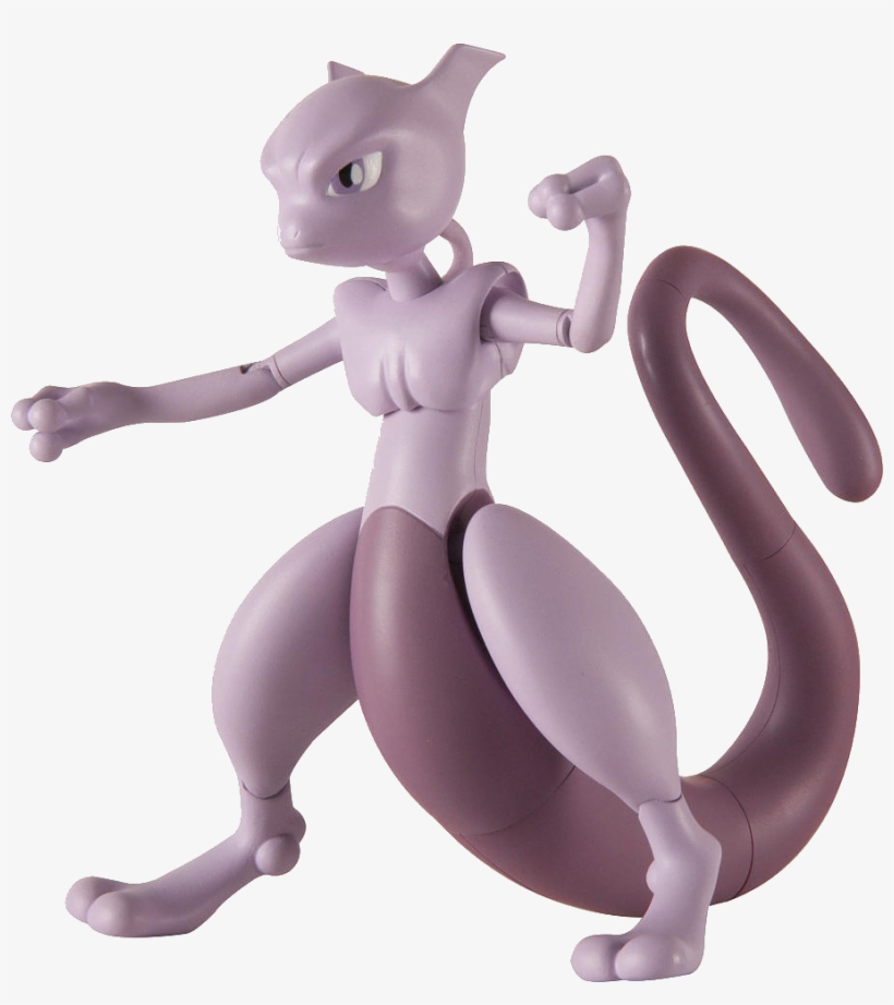 Mewtwo 6” Action Figure - Mewtwo Figure Tomy, transparent png download