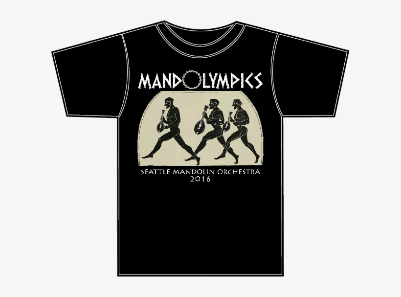 Mandolympics T-shirt - Straight Outta Compton Logo On T Shirt, transparent png download