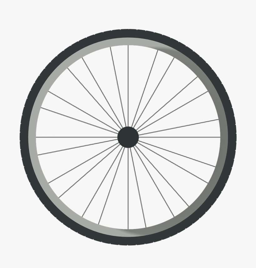 Png Transparent Library Clip Art Vector Panda Free - Bike Wheel Clipart, transparent png download