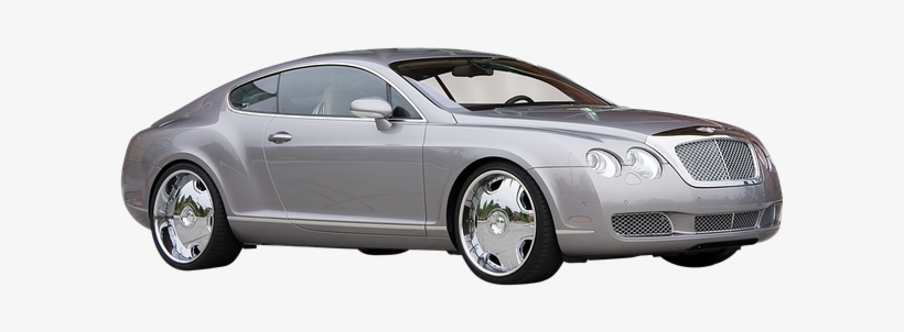 Car Bentley Continental Bentley Continenta - Bentley White Background, transparent png download