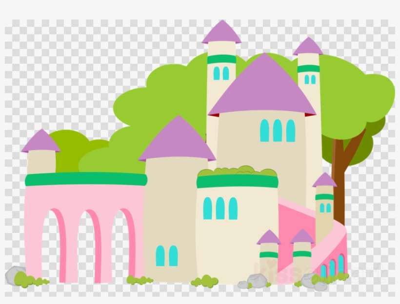Castelo Pequena Sereia Cute Clipart Ariel Mermaid Clip, transparent png download
