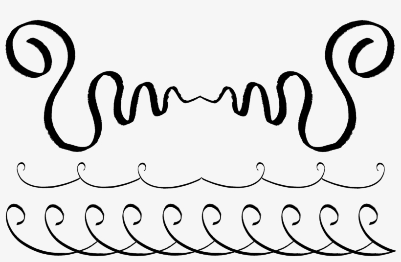 Digital Hand Drawn Doodle Borders Collage Sheet Download, transparent png download