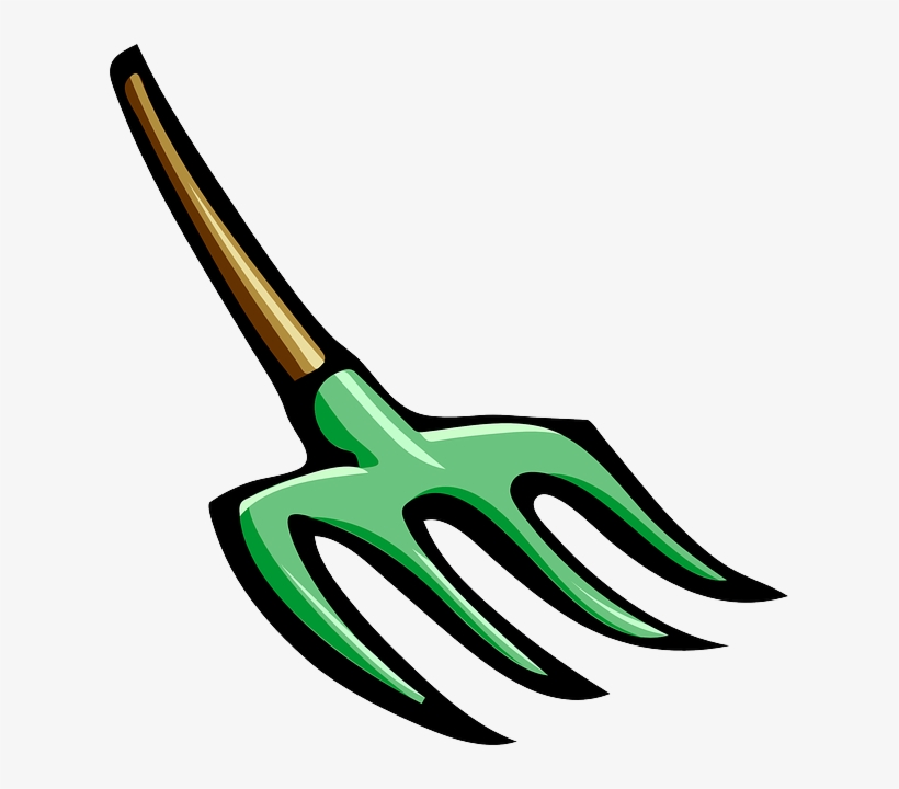 Free Photo Gardening Pitch Fork Tool Gardener Garden, transparent png download