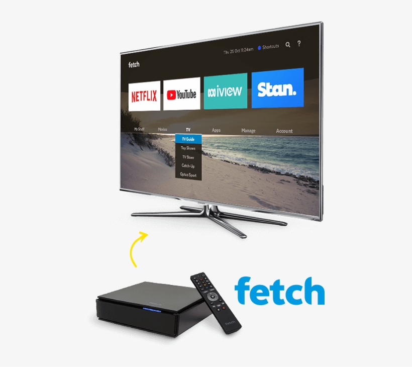 When You Build Your Nbn™ Plan, Add A Fetch Entertainment, transparent png download