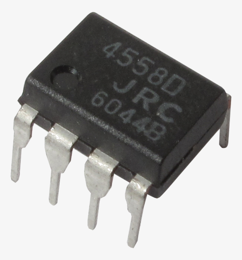 4558, Dual Op-amp Image, transparent png download