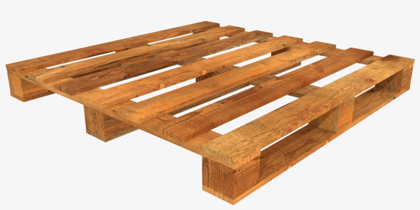 Four Entry Wooden Pallet / Block Pallet, transparent png download