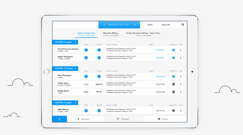Zipline Booking Software, transparent png download