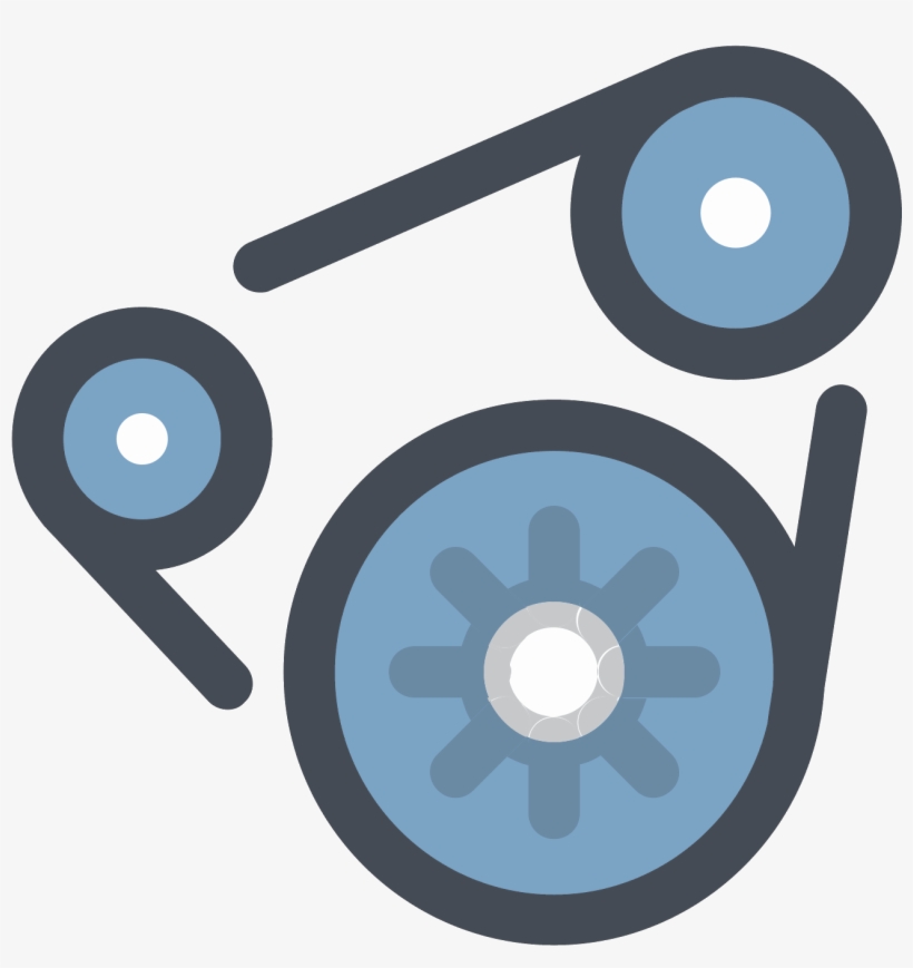This Icon Has Three Gears In A Triangular Shape That, transparent png download