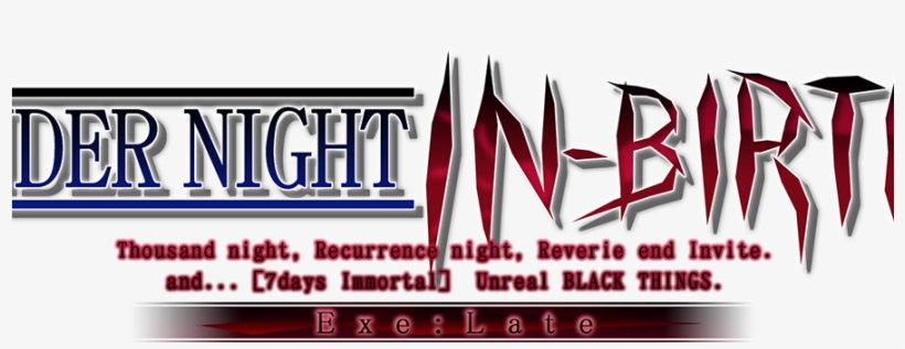 Under Night In-birth Exe, transparent png download