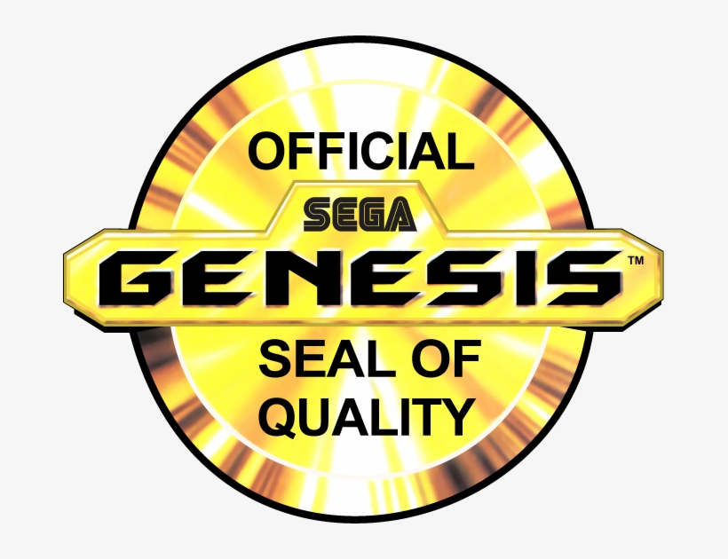 Sega Genesis Seal Of Quality, transparent png download