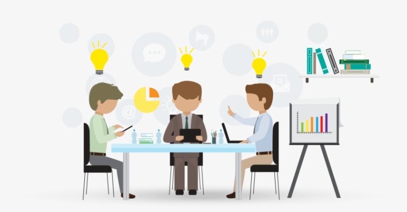 Leave A Comment - Business Meeting Vector Png, transparent png download