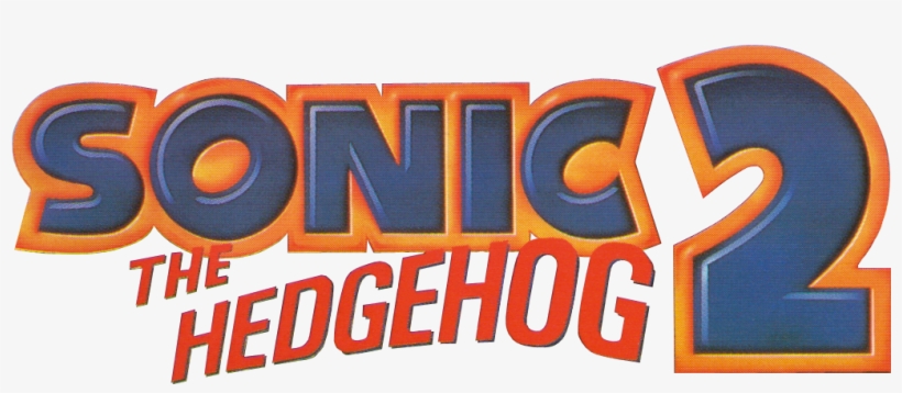 Sonic The Hedgehog 2 Logo Transparent, transparent png download