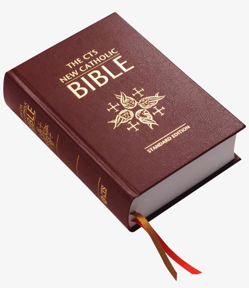 Bible Png Transparent Image - New Catholic Bible [book], transparent png download
