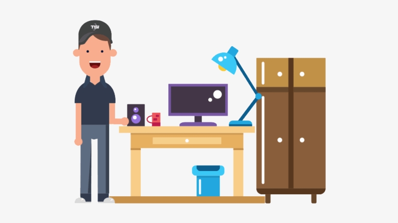 Upon Arrival, Our Movers Bring Everything Inside Your - Furniture, transparent png download