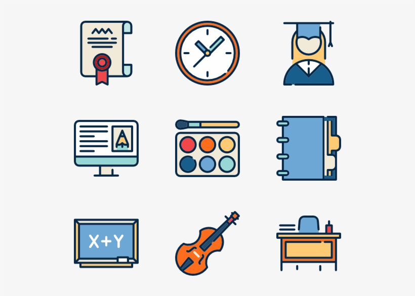 High School Collection - School Facilities Icon Png, transparent png download