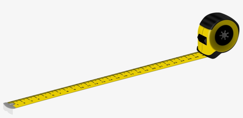 Measure Tape Png Image - 30 Inches On Tape Measure, transparent png download