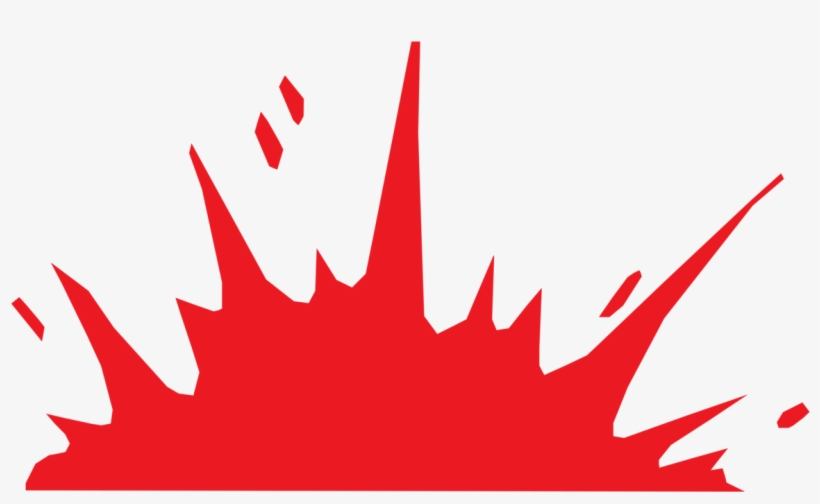 Nuclear Explosion Nuclear Weapon Mushroom Cloud Explosive - Explosion Transparent Red, transparent png download