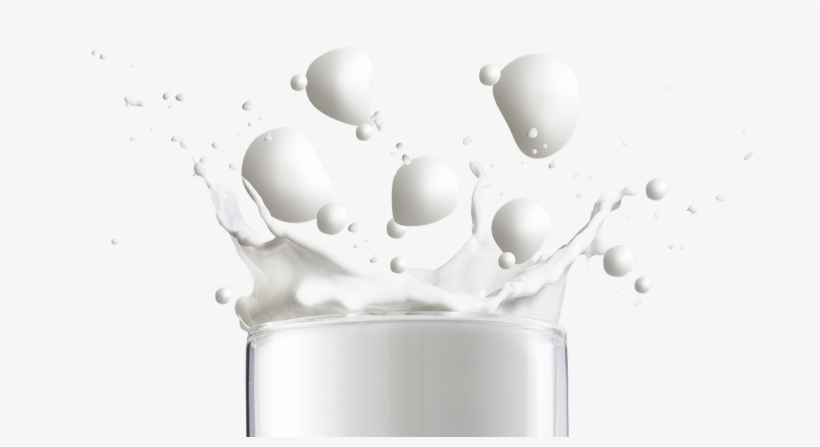 Dynamic Milk Image Splash Goodness Glass Of Milk Vitamins - Milk, transparent png download