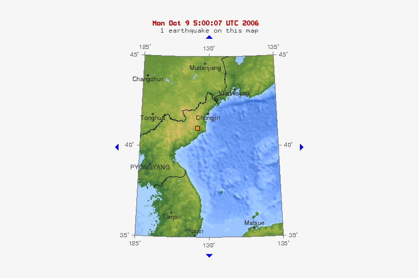 North Korea Nuclear Test Site In - North Korea Nuclear Test October 9, transparent png download