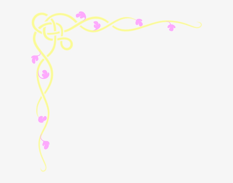 Baby Shower Topsfld Clip Art - Shamrock Vine Corner Rubber Stamp By Drs Designs, transparent png download