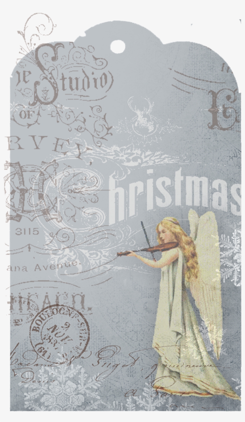 Blue Angel Tag - Retro Style, transparent png download