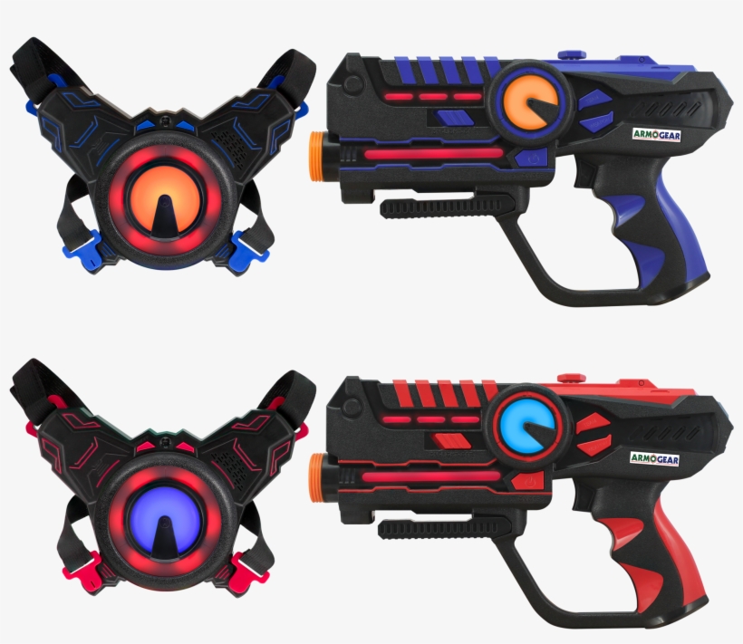 2 Pack Laser Battle Guns - Laser Tag Guns Toys, transparent png download