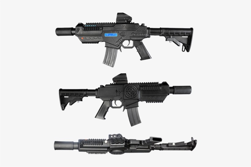 Brm Metal M4 Type Laser Tag Gun With Recoil And Flip Laser Tag PNG Image Transparent PNG
