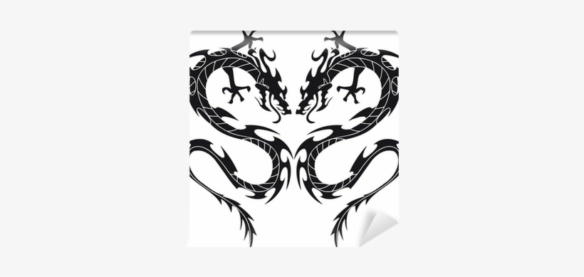 Chinese Dragon Silhouette, transparent png download