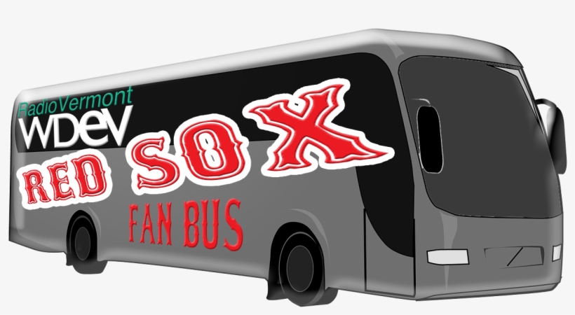 Red Sox Fan Bus - Vermont, transparent png download