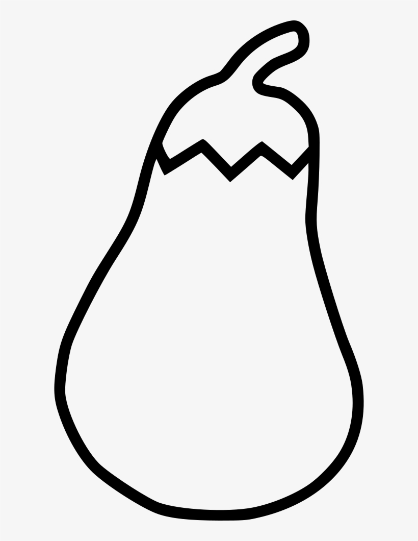 Eggplant Brinjal Healthy Vegetable Comments - Brinjal Images For Drawing, transparent png download