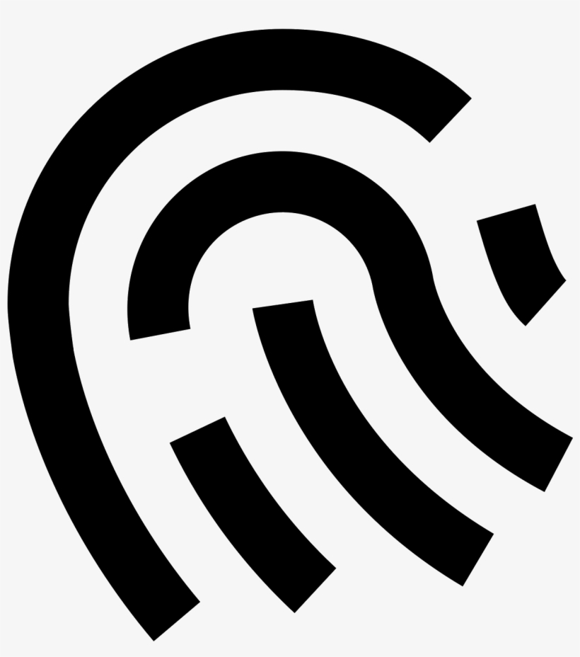 This Looks Like A Zoomed-in Finger Print - Fingerprint, transparent png download