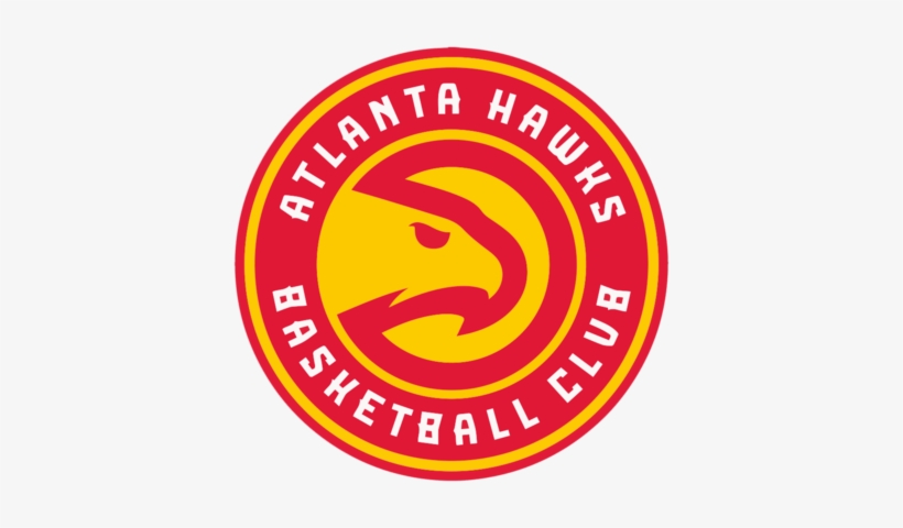 Atlanta Hawks - Fathead Atlanta Hawks Logo Wall Graphic, transparent png download