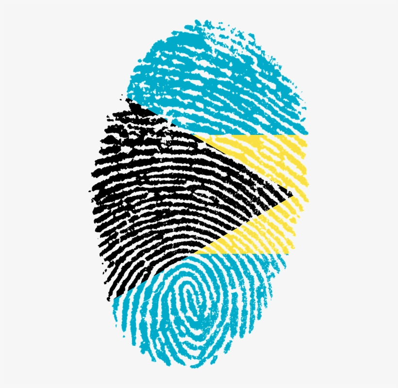 Bahamas Clipart Transparent Background - Bahamas Fingerprint, transparent png download