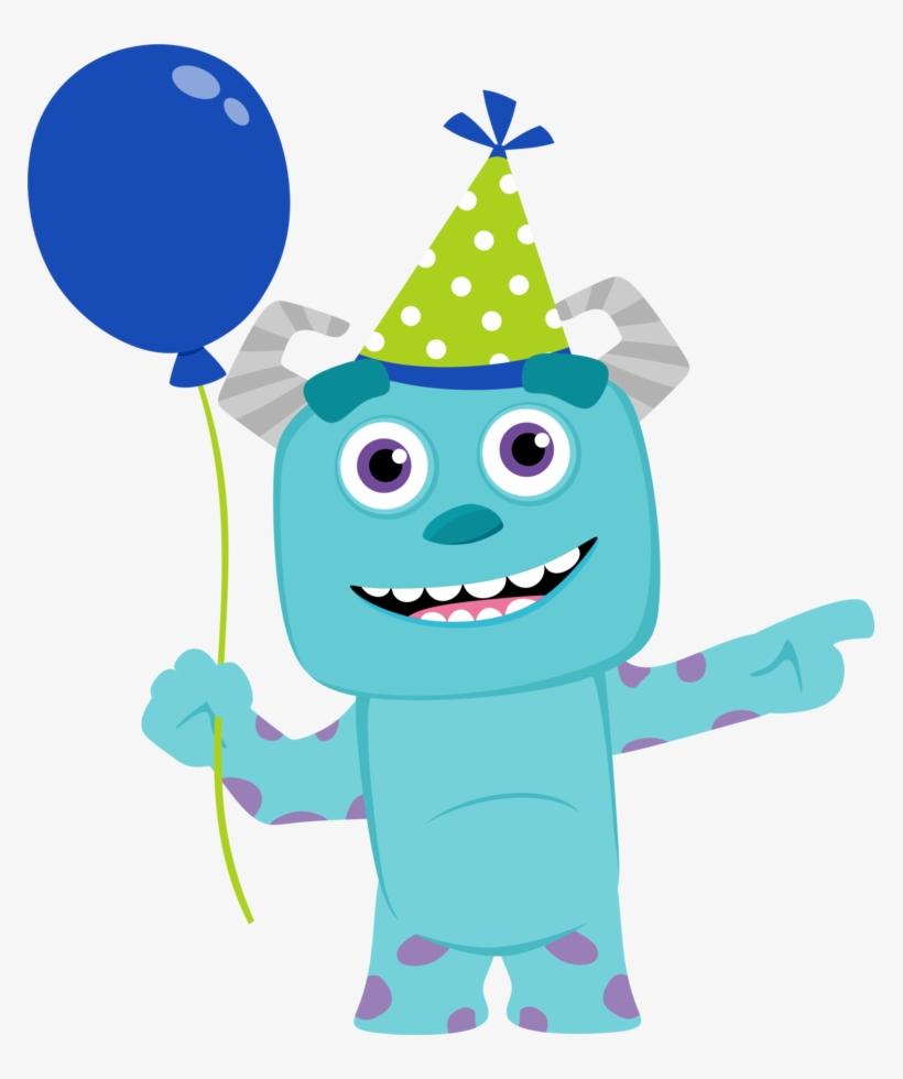Clipart De Monster Party Bebés - Monsters Inc Baby Characters, transparent png download