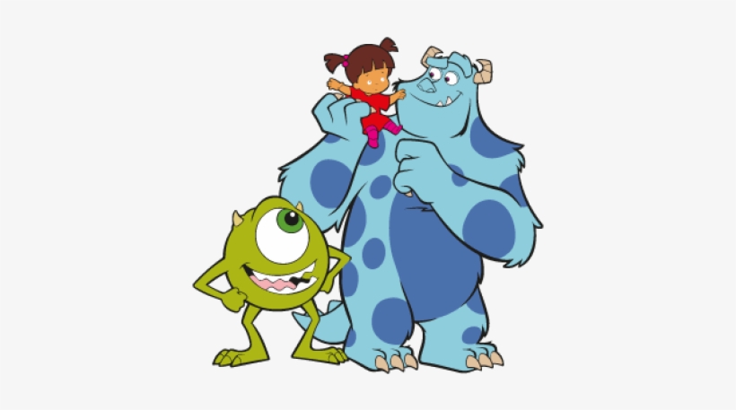 Family Monsters Inc Clipart - Monster Inc Cliparts, transparent png download
