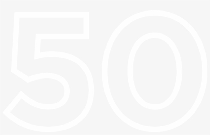 50 In Black, transparent png download