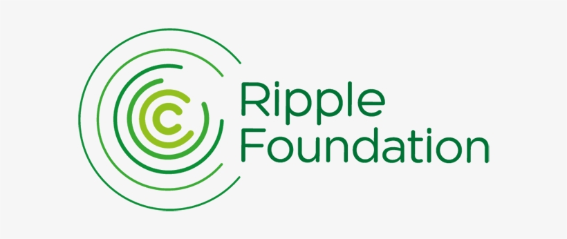 Ripple Long Stacked Logo Colour - Wikimedia Commons, transparent png download