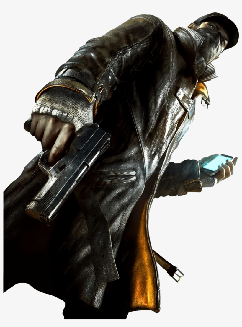 Watch Dogs Gun - Watch Dogs Transparent, transparent png download