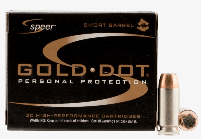 Speer 23974 Gold Dot 40 Smith & Wesson Gdhpsb 180gr - Cci Ammo 44spl. 200gr. Golddot-hp, transparent png download