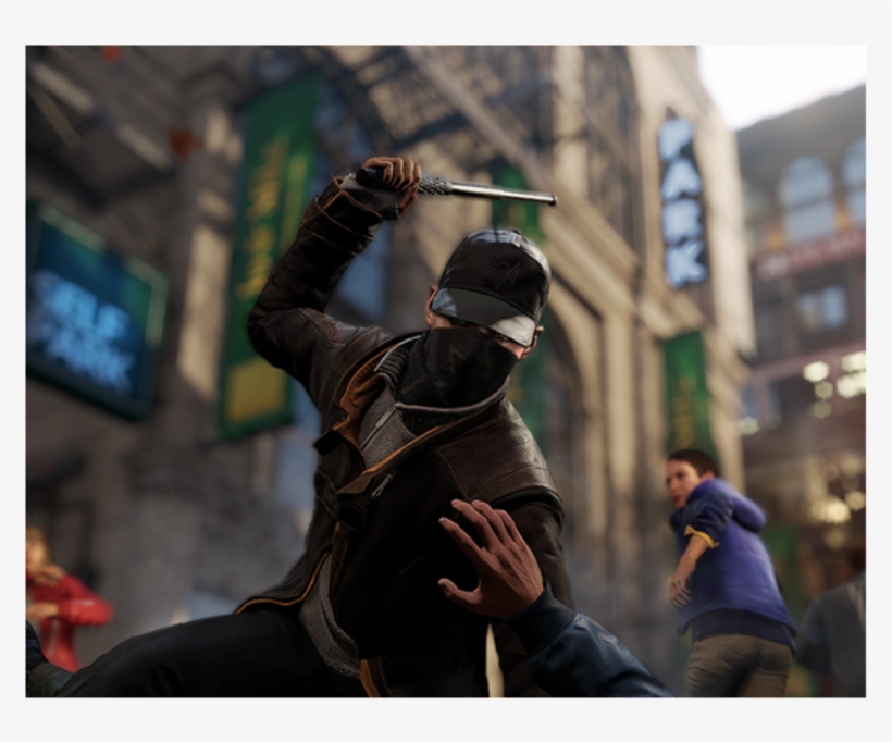 Ubisoft Anxious About Watch Dogs E3 Showing - Watch Dogs Aiden Pearce Video Game Art 24x18 Print, transparent png download