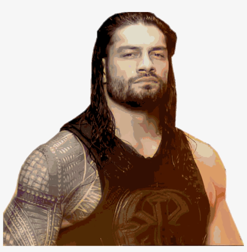 Wwe Summer Slam Match Card Roman Reigns Vs Brock Lesnar - Roman Reigns, transparent png download