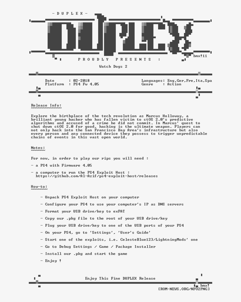 Watch - Dogs - 2 - Ps4-duplex - - Ps3 Duplex, transparent png download