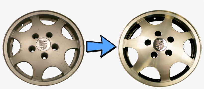 Llanta Plata A Pulido Diamantado - Hubcap, transparent png download