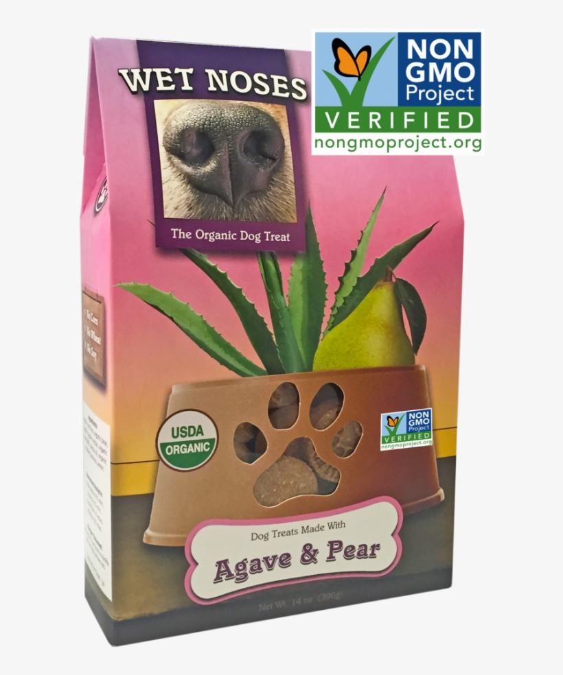 Wet Noses Agave And Pear Treats - Wet Noses Cranberry & Flax Seed Dog Treats, 14-oz, transparent png download