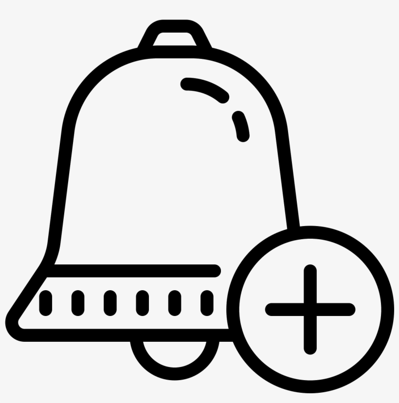 Add Reminder Icon - Icon, transparent png download