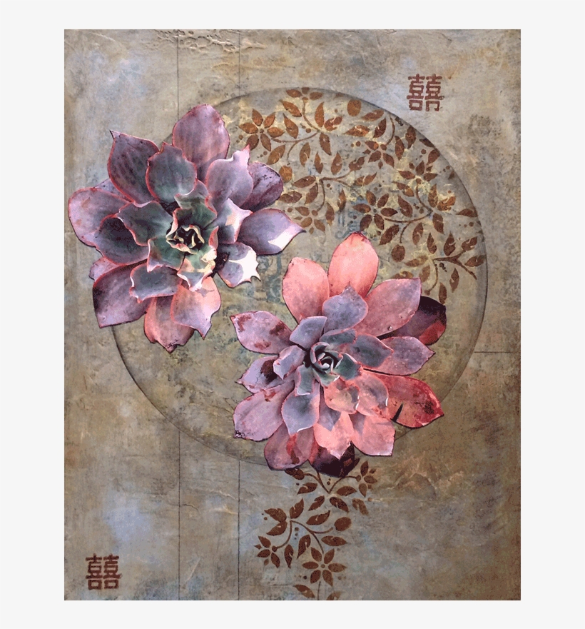 Double Happiness - Artificial Flower, transparent png download