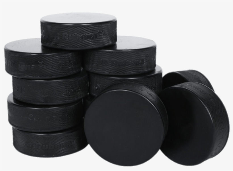 Ice Hockey - Hockey Pucks On Ice, transparent png download